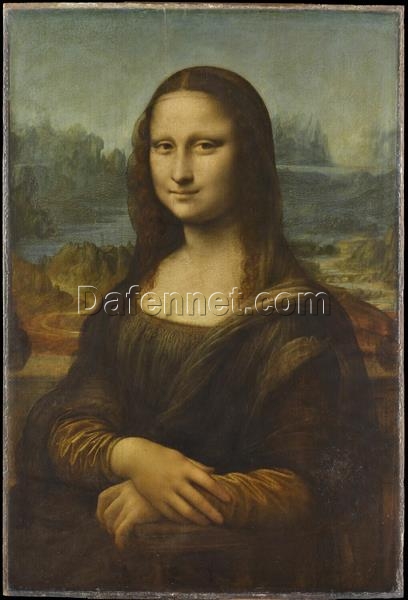 Leonardo da Vinci “Mona Lisa” (c.1503-1519) | Iconic Portrait of Lisa Gherardini | Premium Canvas Reproduction for Art Enthusiasts