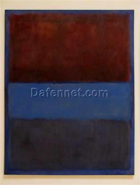 Mark Rothko – No. 61 (Rust and Blue) (1953) – Iconic Abstract Expressionism Canvas for Art and Design Collectors