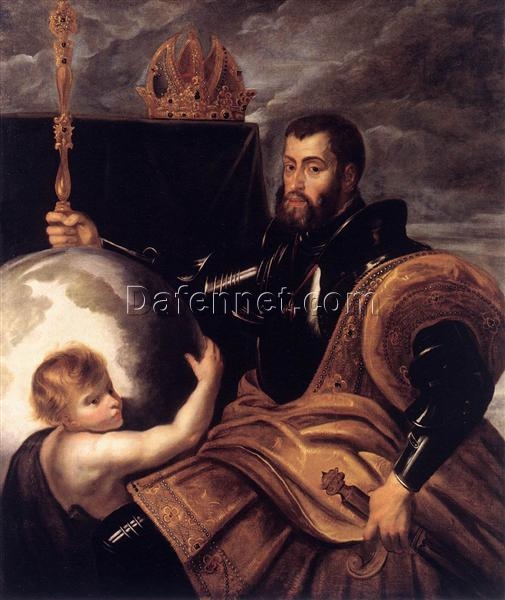 Peter Paul Rubens “Allegory on Emperor Charles” (1604) | Dramatic Baroque Allegory of Imperial Rule