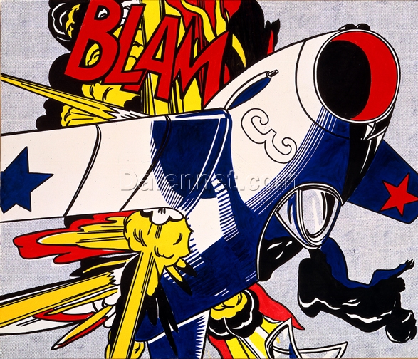 Roy Lichtenstein’s Blam (1962) – A Powerful Pop Art Icon of Action and Impactful Storytelling