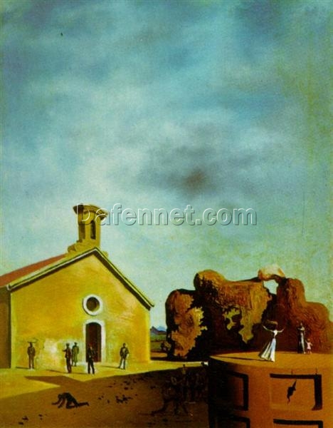 Custom Fine Art Oil Painting of Dalí’s “Bread on the Head of the Prodigal Son” 1936 – Luxury Surrealist Canvas Art Exploring Themes of Redemption, Religion, and Self-Discovery