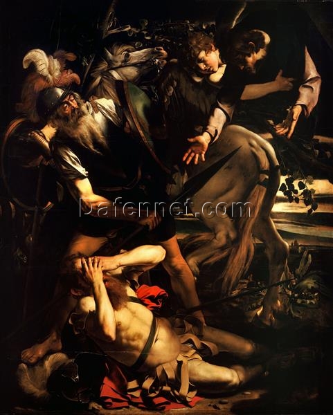 Conversion of Saint Paul” by Caravaggio – 1600 Oil Painting Reproduction | Beautiful Hand-Painted Canvas Artwork for Art Collectors