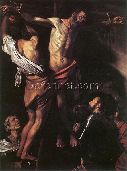 Caravaggio “Crucifixion of Saint Andrew” 1607 – Authentic Oil Painting Reproduction | Elegant Canvas Art from Dafen Village