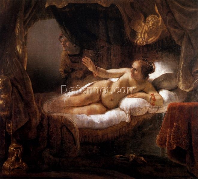 Rembrandt’s Danaë (1643) – Masterful Baroque Painting of Danaë and the Golden Shower