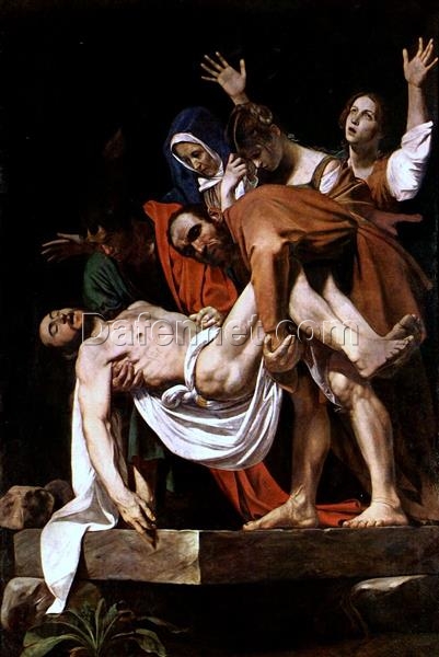 Entombment of Christ” by Caravaggio – Hand-Painted Oil Painting Reproduction | Fine Art Canvas from Dafen Village