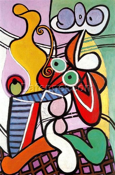 Reproduction of Picasso’s “Great Still Life on Pedestal” | High-Quality Hand-painted Oil Art for Sale