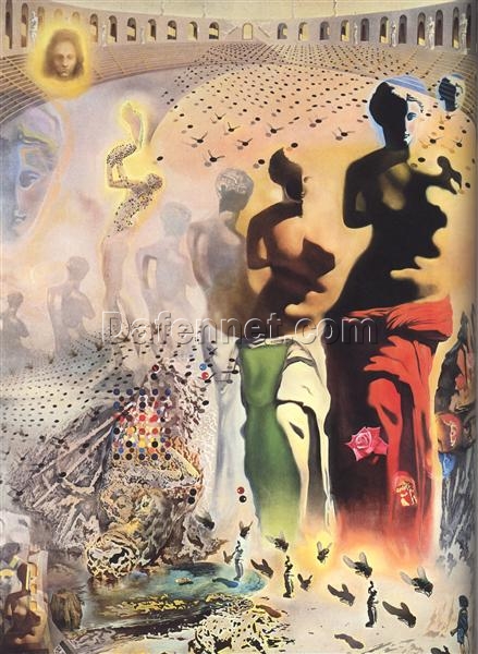 Premium Salvador Dalí 1968-1970 “The Hallucinogenic Toreador” – Handcrafted Oil Painting on Canvas, Surrealism Art