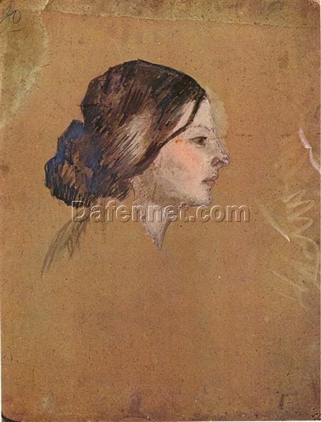 Madeleine” by Picasso | Hand-painted Oil Painting Reproduction of 1904 Masterpiece