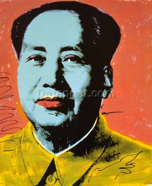 Exclusive Andy Warhol Mao (1972) – Personalized Oil Painting on Canvas for Pop Art Collectors