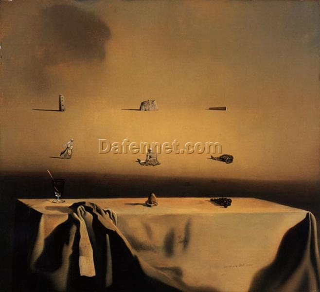 Custom Fine Art Oil Painting of Dalí’s “Morphological Echo” 1936 – Luxury Surrealist Canvas Art Exploring the Transformative Nature of Forms and Surrealist Thought