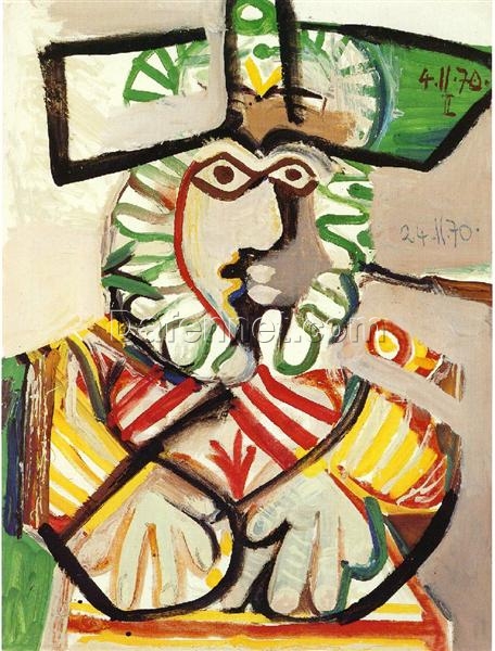 High-Quality Reproduction of Picasso’s “Musketeer” (Mousquetaire) | 1970 Masterpiece