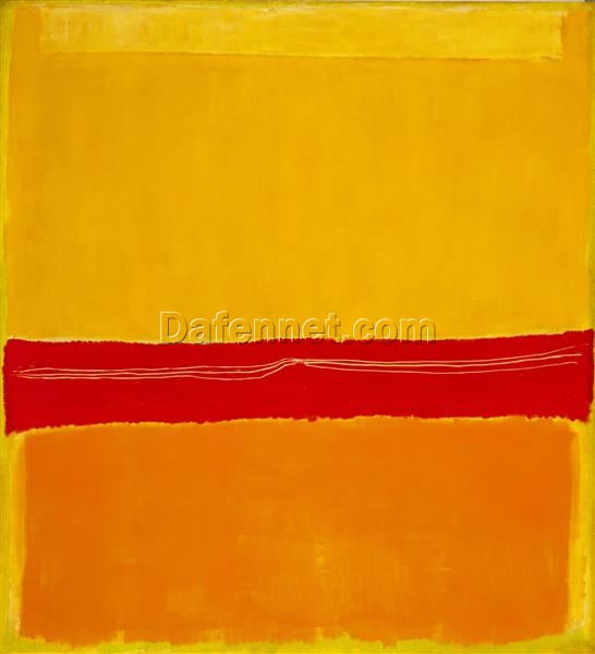 No. 5/No. 22 by Mark Rothko – 1949-1950 Abstract Art Canvas for Modern Living Spaces