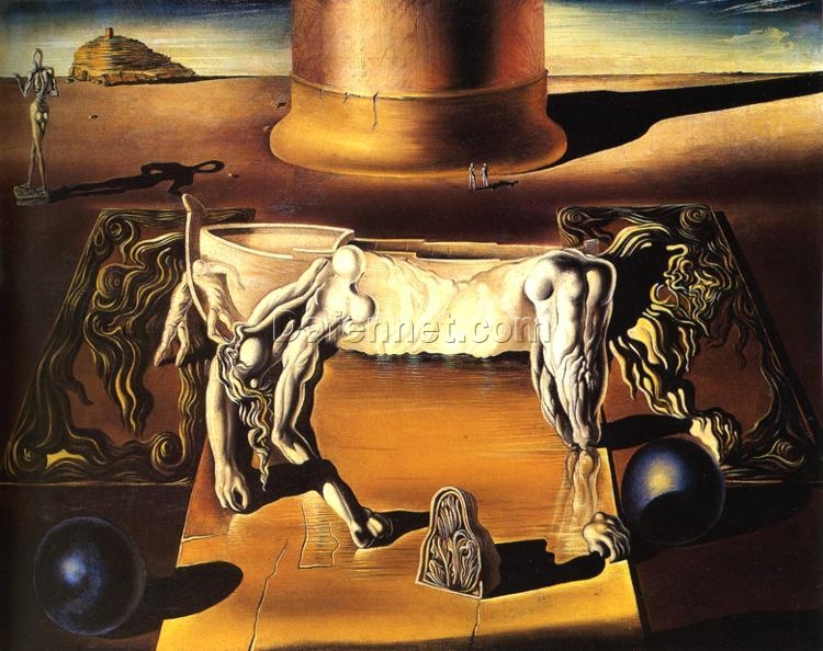 Premium Salvador Dalí “Paranoiac Woman-Horse” 1930 – Handcrafted Oil Painting on Canvas, Surrealist Exploration of Identity and Paranoia