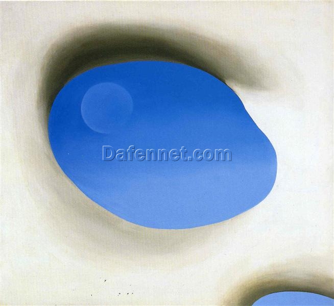 Personalized Georgia O’Keeffe Pelvis IV – Premium Oil Painting for Modern Abstract and Feminine Art Enthusiasts