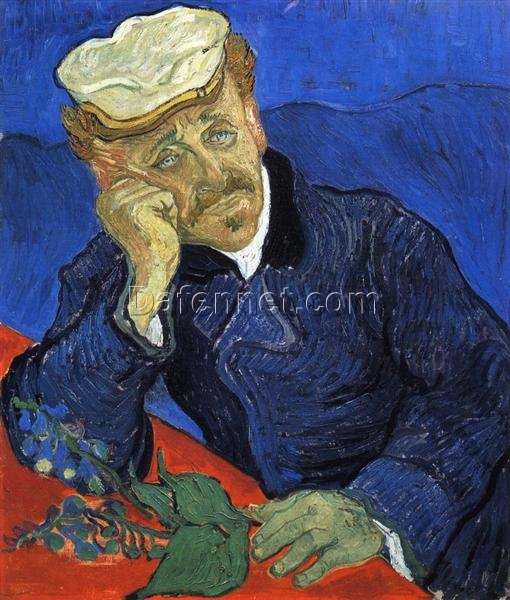 Vincent van Gogh’s Portrait of Doctor Gachet – 1890 An Intimate Exploration of Human Emotion