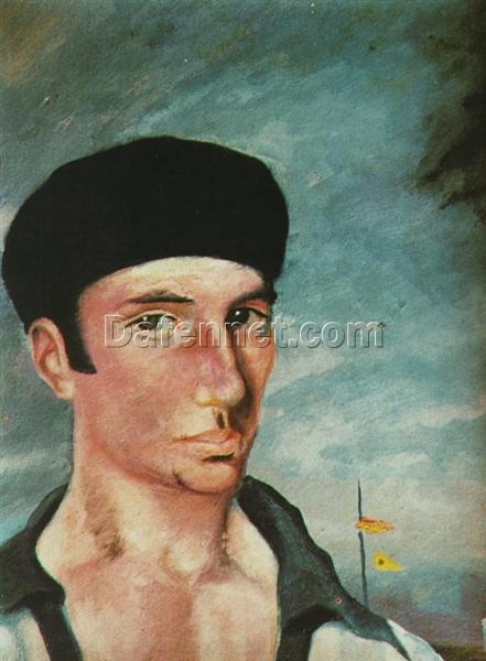 Salvador Dalí “Portrait of Jaume Miravidles” 1921-1922 – High-End Custom Oil Painting, Surrealist Portrait Canvas Art