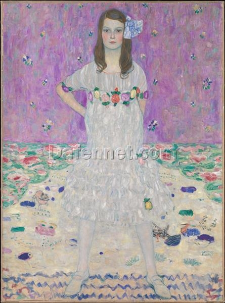 Gustav Klimt ‘Mada Primavesi’ Canvas Oil Painting – Premium Custom Art, Fine Art for Elegant Home & Office Decor, Studio-Quality Artwork