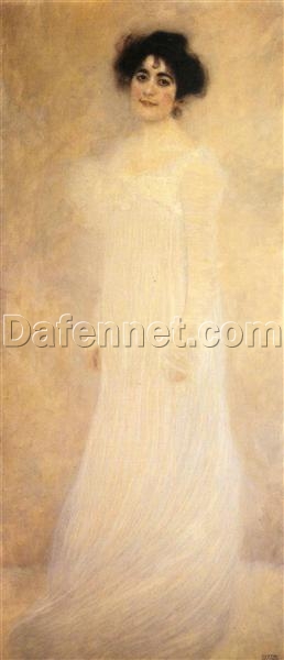 Exclusive Gustav Klimt ‘Portrait of Serena Lederer’ Oil Painting – Luxury Canvas, Limited Edition Fine Art for Artistic Interior Design