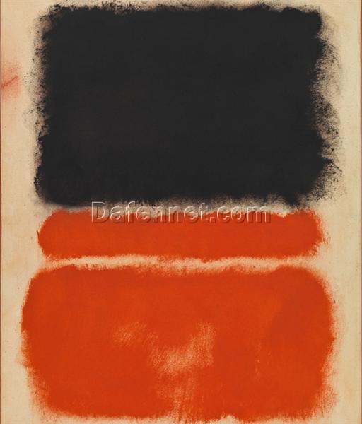 Red by Mark Rothko – 1968 Abstract Expressionism Canvas for Contemporary Home Decor