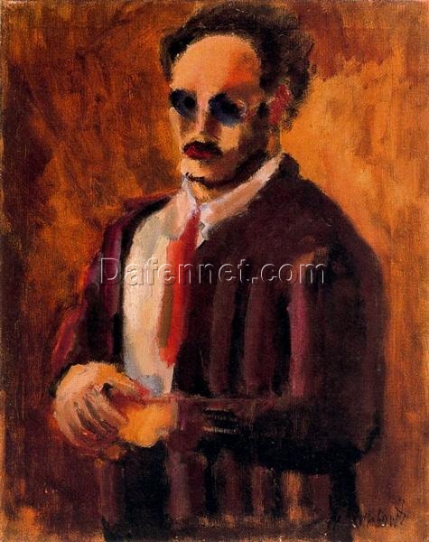 Mark Rothko “Self-Portrait” (1936) | Bold and Emotional Abstract Painting | Museum-Quality Canvas for Collectors