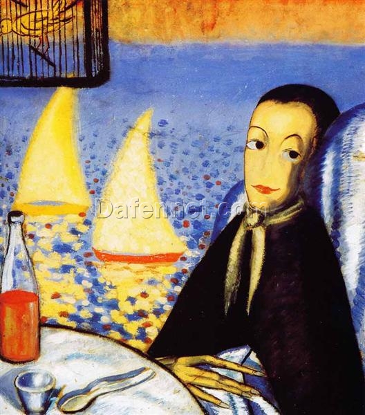 Salvador Dalí “Sick Boy (Self-portrait in Cadaqués)” c.1923 – High-End Custom Oil Painting, Surrealist Canvas Art for Collectors