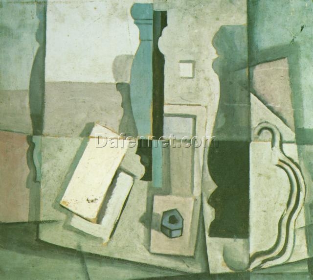 Premium Salvador Dalí “Still Life” 1923 – Handcrafted Oil Painting on Canvas, Surrealist Still Life Artwork