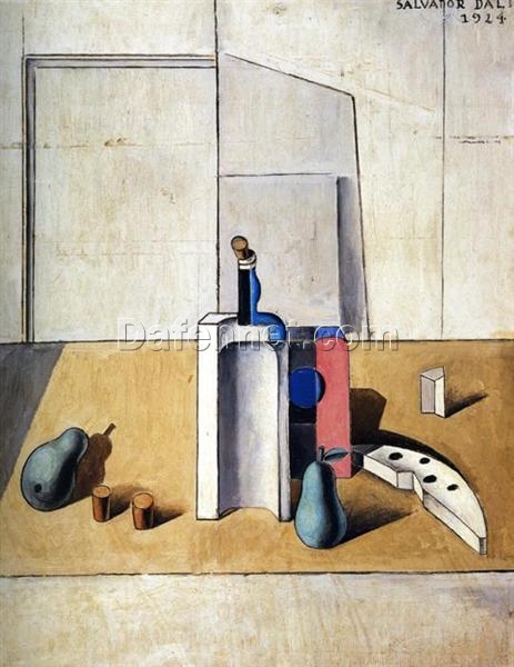 Salvador Dalí “Still Life” 1924 – High-End Custom Oil Painting, Surrealist Still Life Canvas Art for Collectors