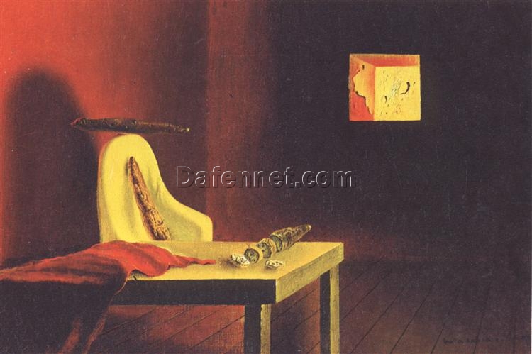 Custom Fine Art Oil Painting of Dalí’s “The Invisible Man” 1932 – Luxury Surrealist Canvas Art with Themes of Perception, Absence, and the Unseen Realms of the Mind