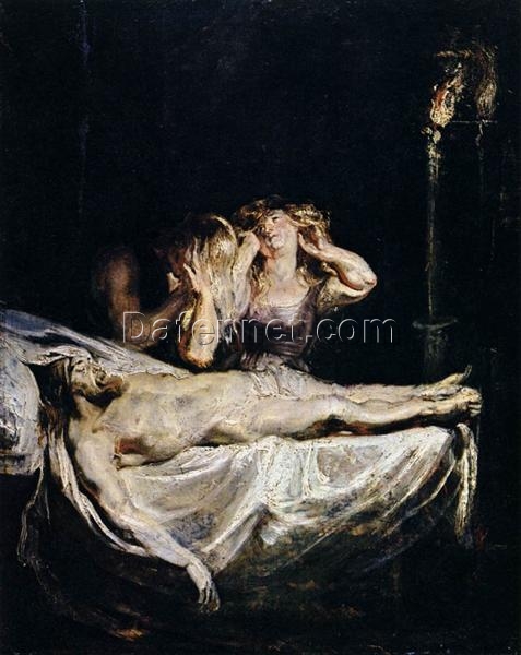 Custom Oil Painting – The Lamentation, Peter Paul Rubens, Baroque Art Reproduction