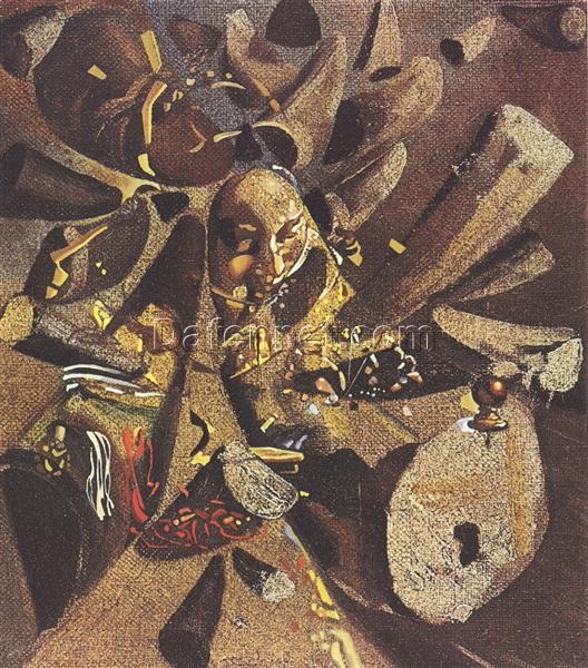 Dalí’s “Paranoiac-Critical Study of Vermeer’s Lacemaker” (1954-1955) – A Surrealist Transformation of Dutch Mastery