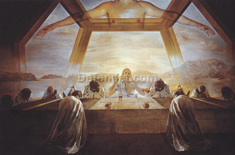 Salvador Dalí’s “The Sacrament of the Last Supper” – A Mystical Fusion of Faith and Surrealism (1955)