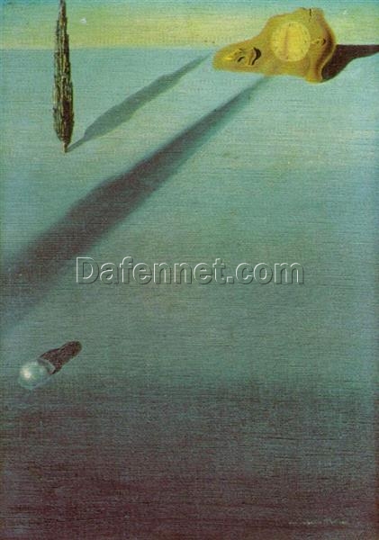 Custom Fine Art Oil Painting of Dalí’s “The Sense of Speed” 1931 – Luxury Surrealist Canvas Art with Themes of Speed, Movement, and the Mind’s Response to Time