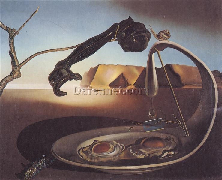 Salvador Dalí “The Sublime Moment” 1938 – High-End Custom Oil Painting, Surrealist Canvas Art Symbolizing Transcendence and Reality