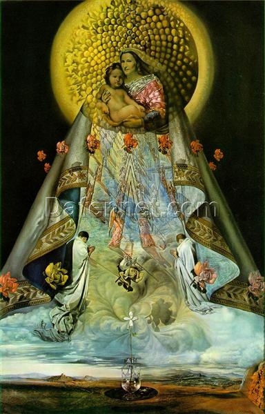 Dalí’s “The Virgin of Guadalupe” – A Fusion of Religious Symbolism and Surrealism (1959)