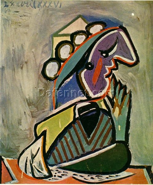 Pablo Picasso “Untitled” (1936) | High-Quality Canvas Reproduction, Abstract Modern Art