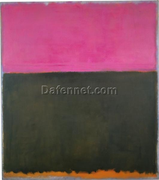 Untitled by Mark Rothko – 1953 Abstract Canvas for Bold Interior Design